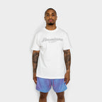 Drip Tee - White/Gray