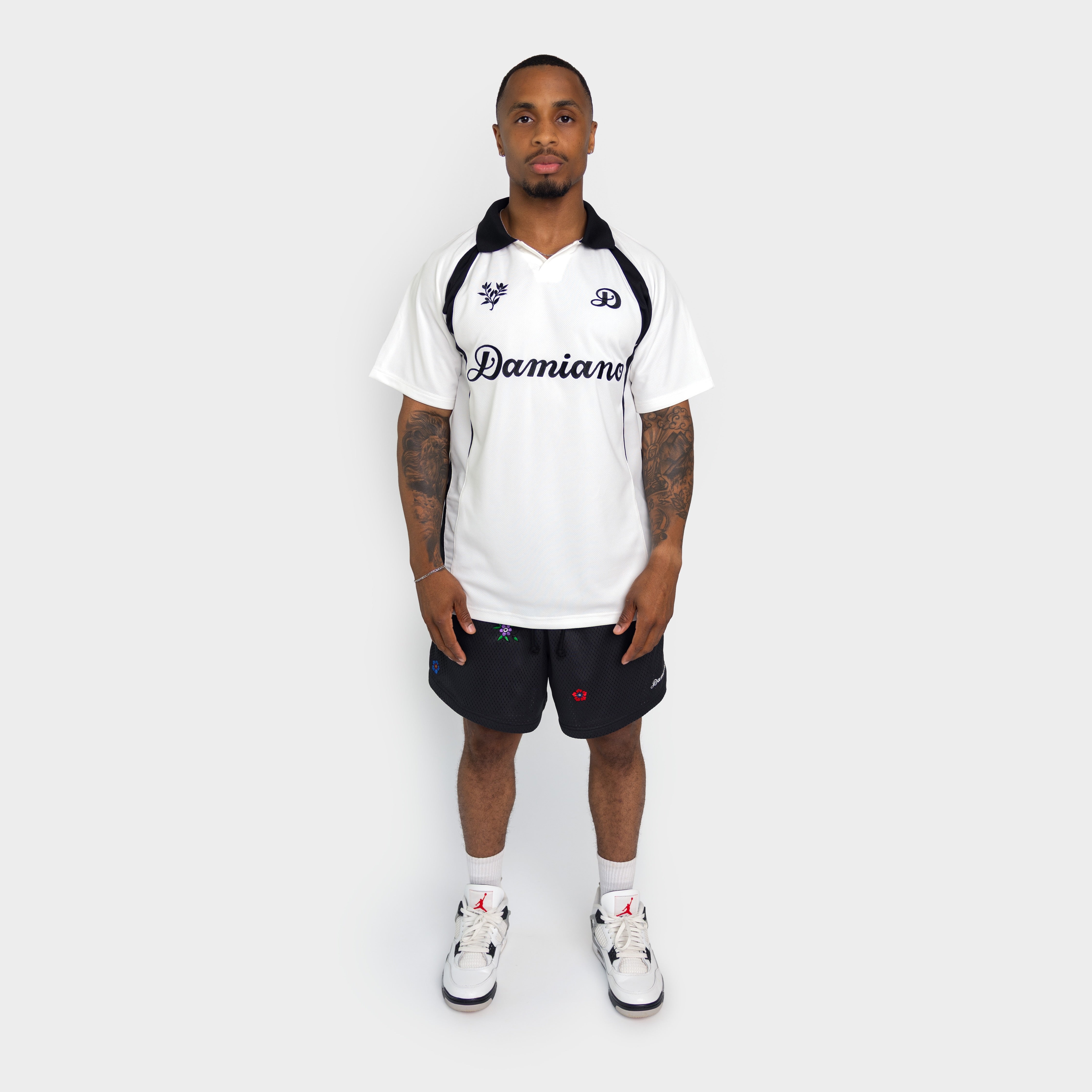Soccer Jersey - White/Black