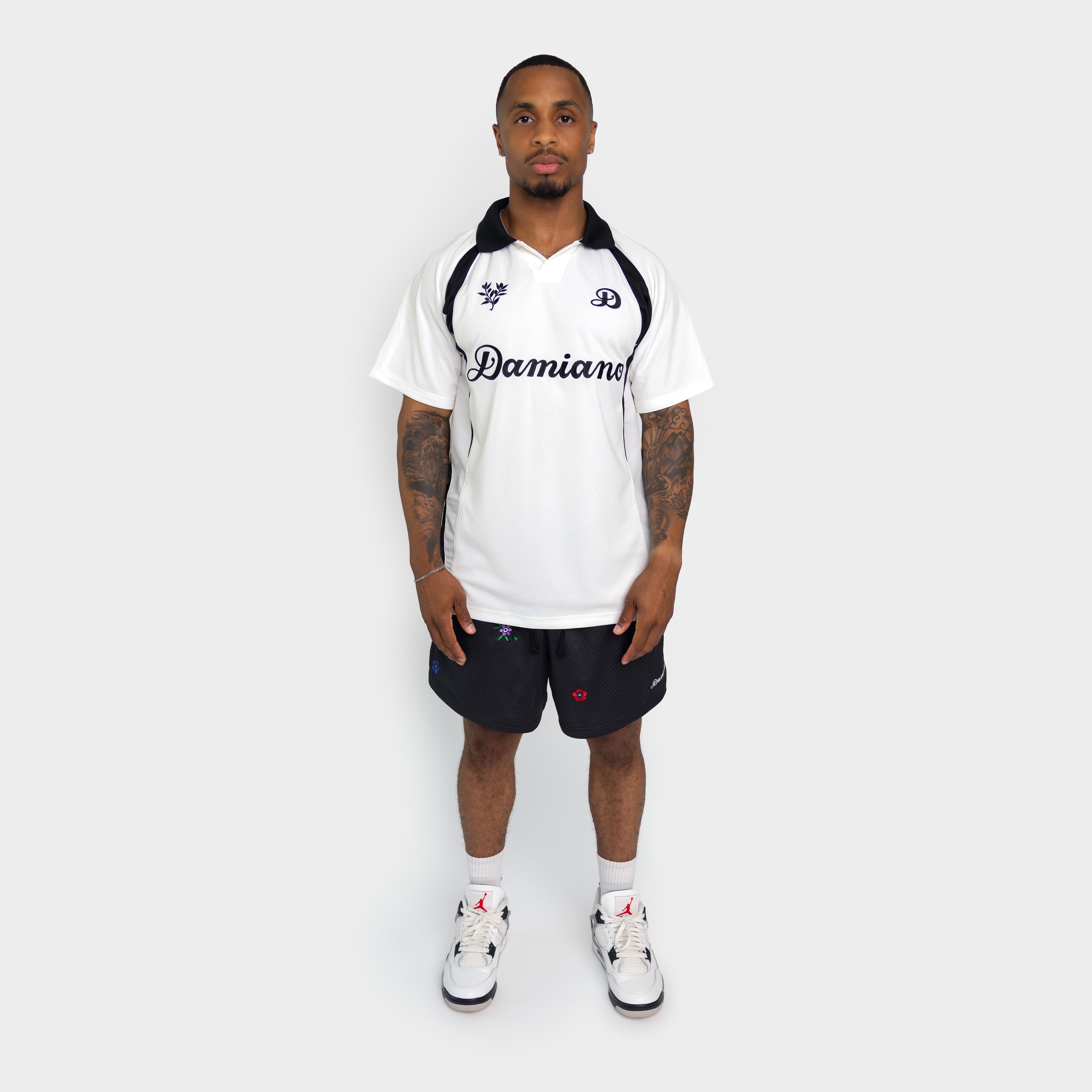 Soccer Jersey - White/Black