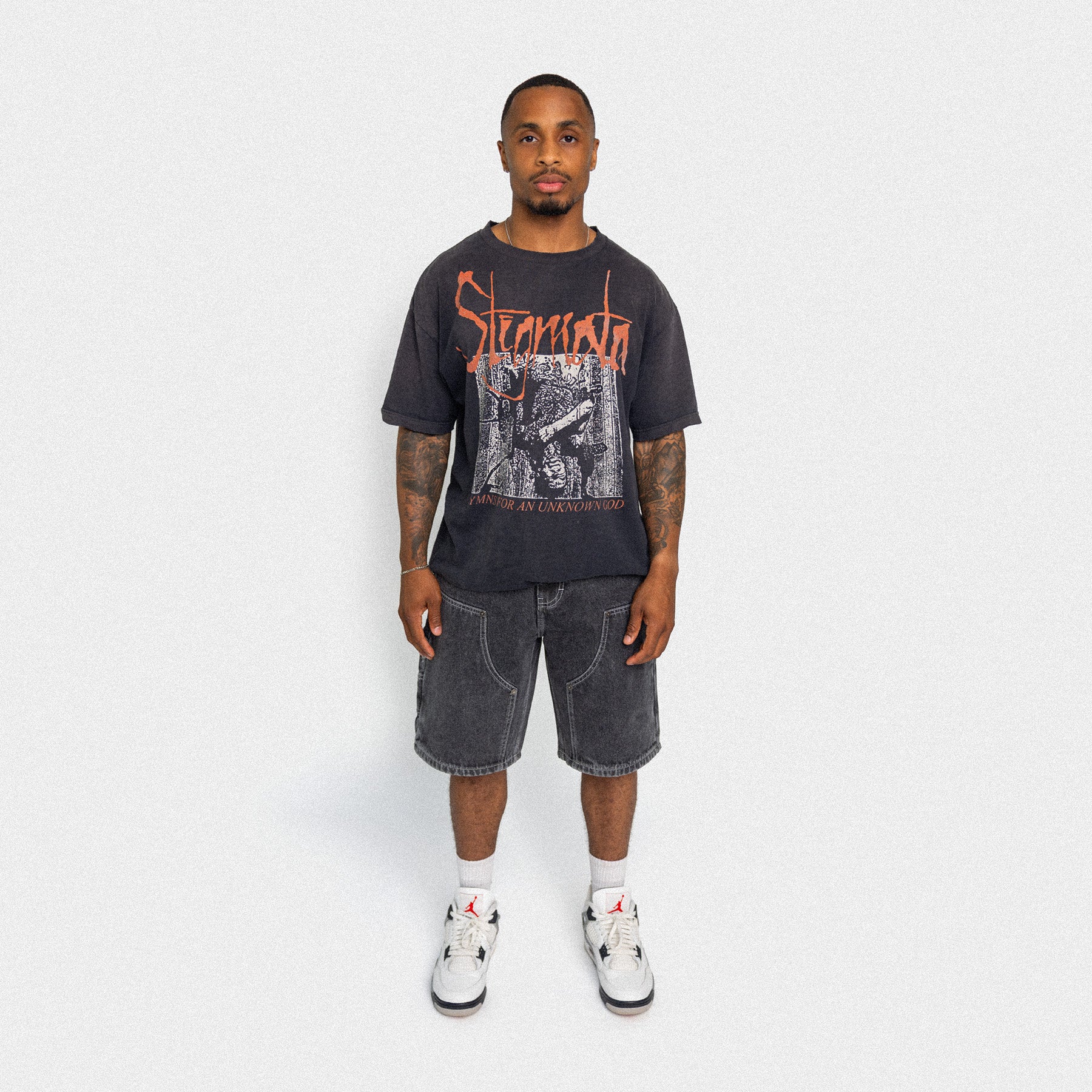 Pain of Truth Denim Shorts