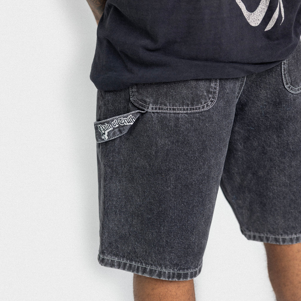 Pain of Truth Denim Shorts