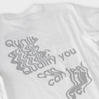 Drip Tee - White/Gray