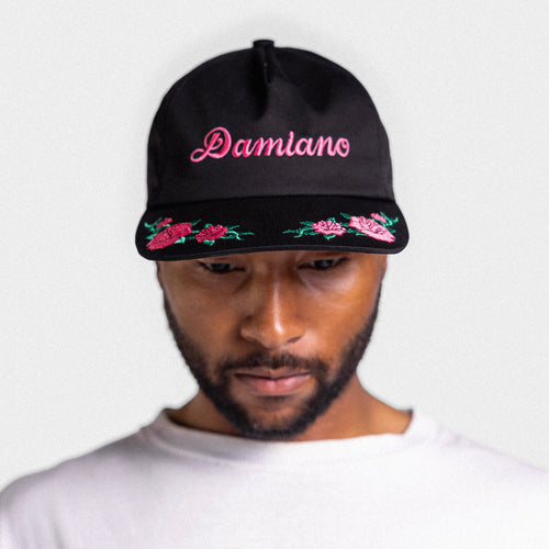 Floral Embroidered Hat
