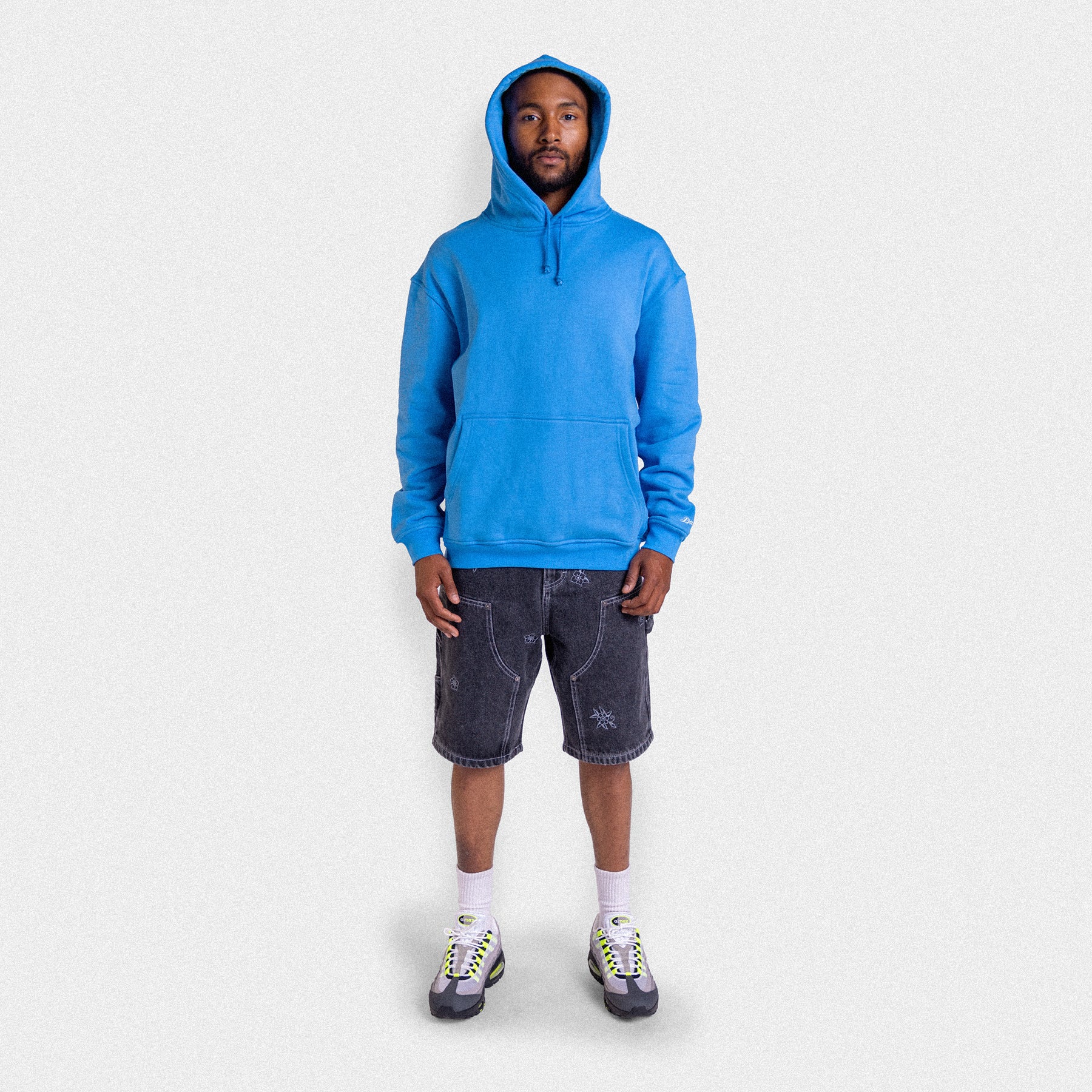 Ultra Heavyweight Hoodie - Cerulean – Damiano