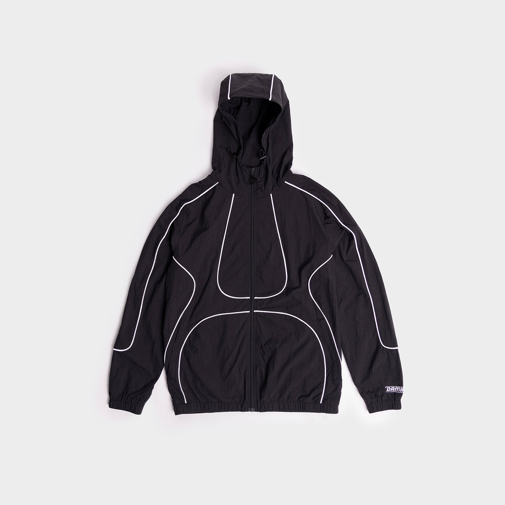 D-Tec Reflective Track Jacket - Black
