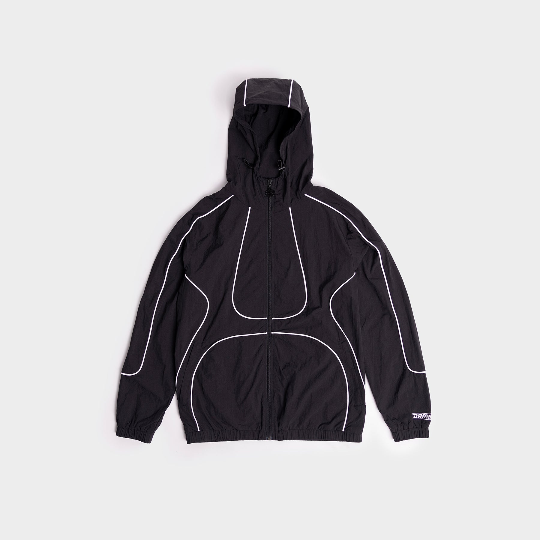 D-Tec Reflective Track Jacket - Black
