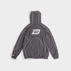 D-Tec Reflective Track Jacket - Charcoal