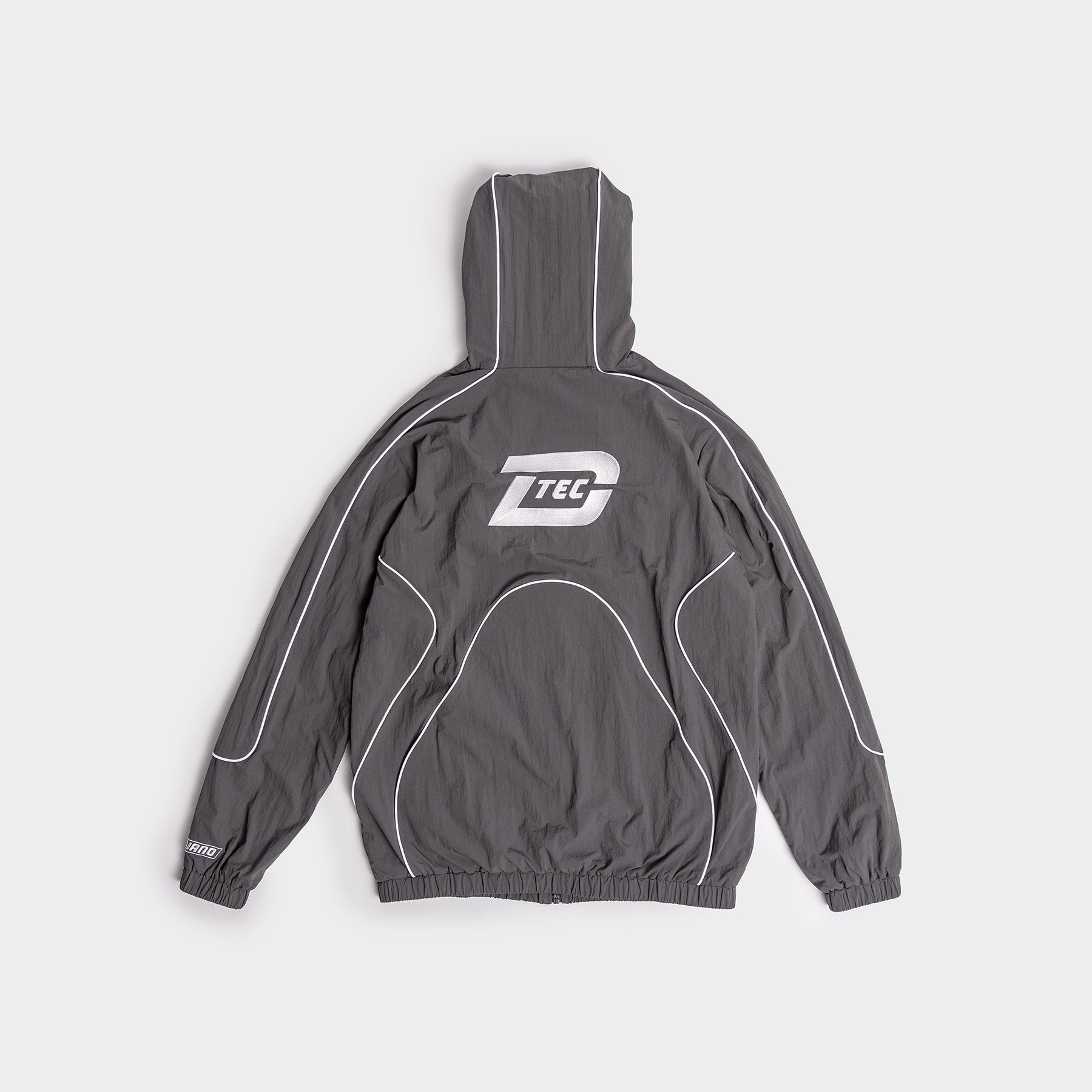 D-Tec Reflective Track Jacket - Charcoal