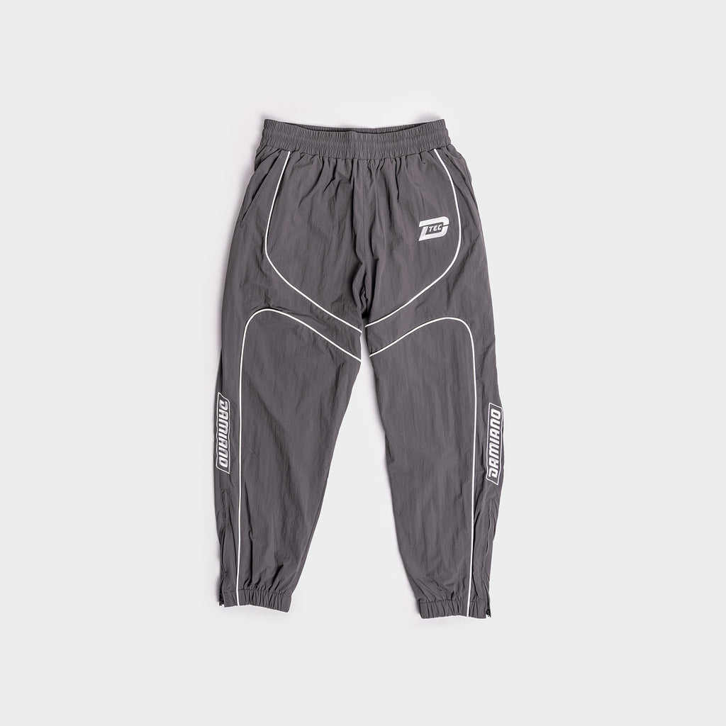 D-Tec Reflective Track Pants - Charcoal
