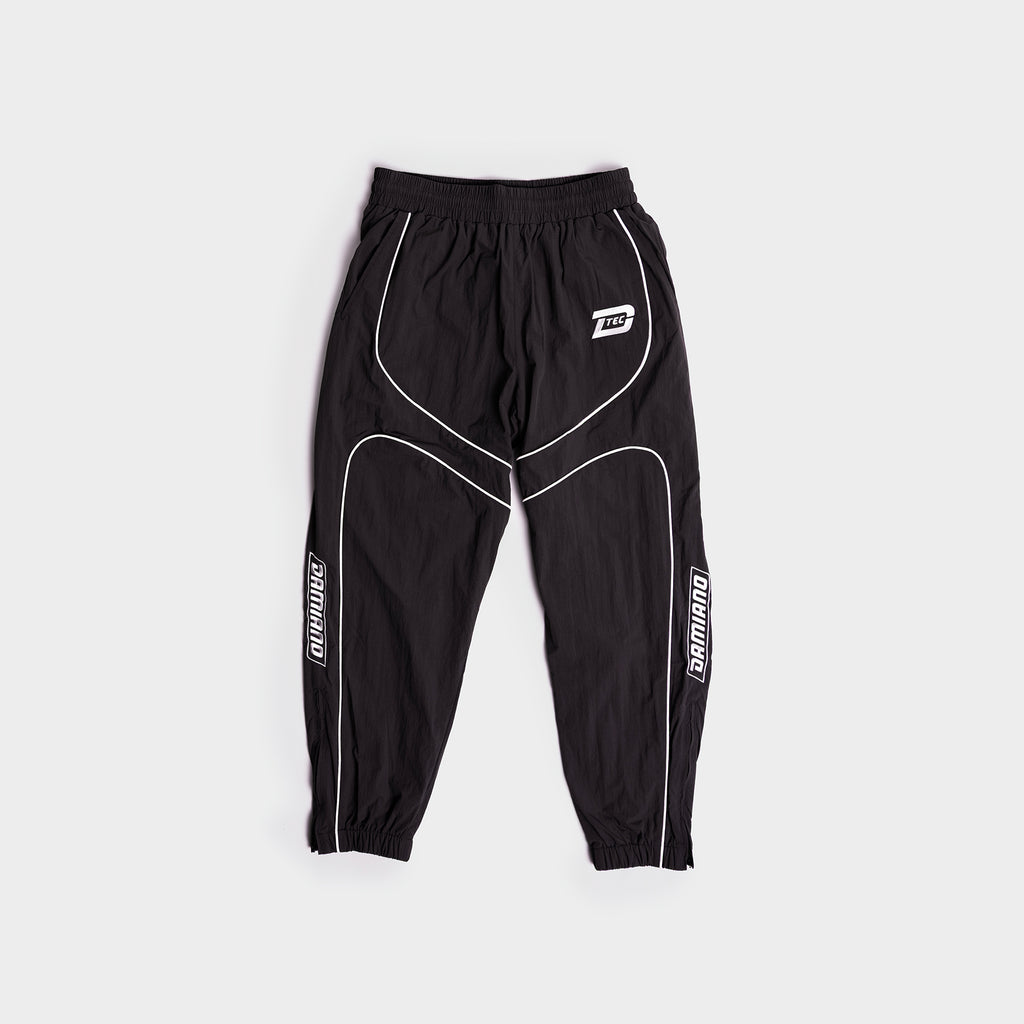 D-Tec Reflective Track Pants - Black