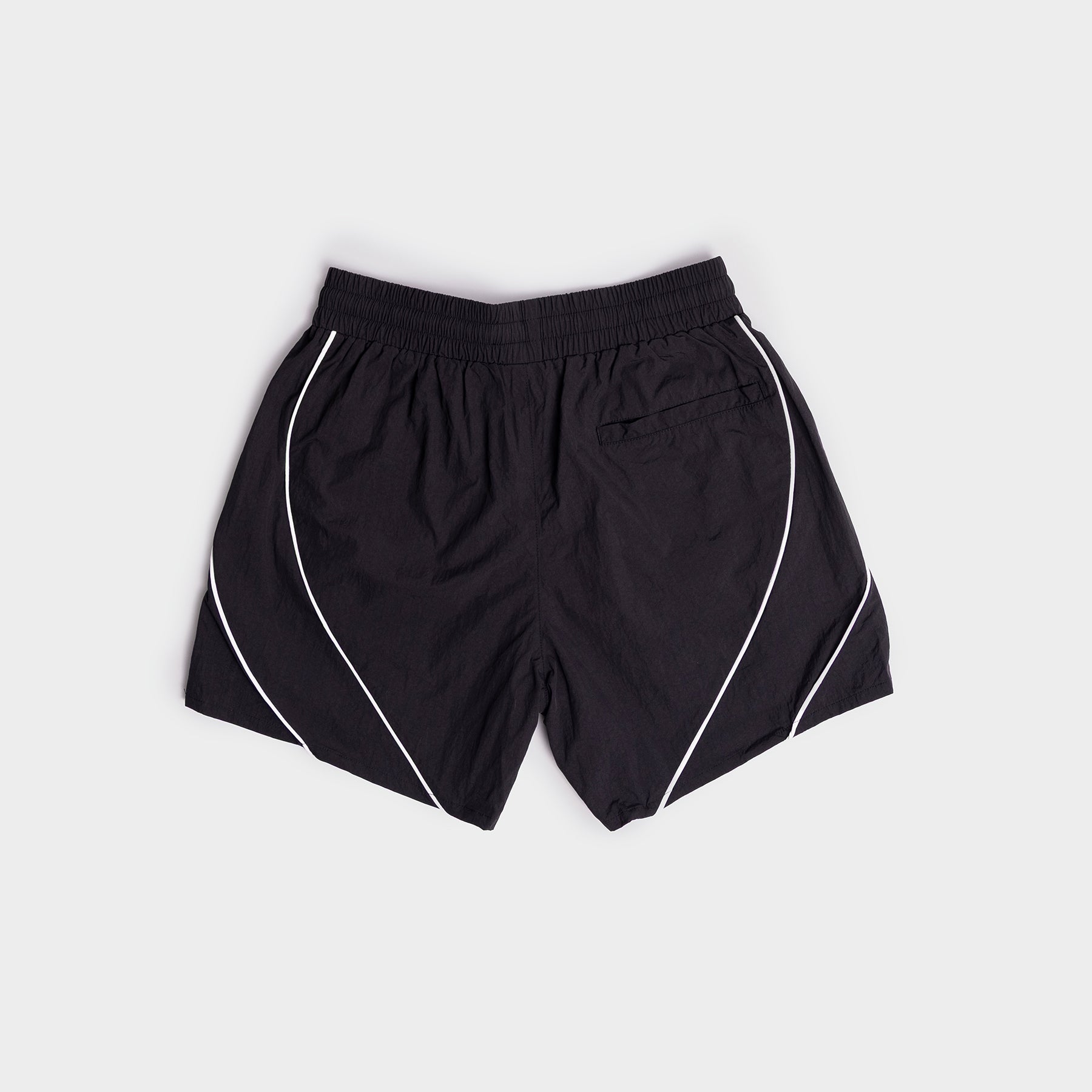 D-Tec Reflective Track Shorts - Black