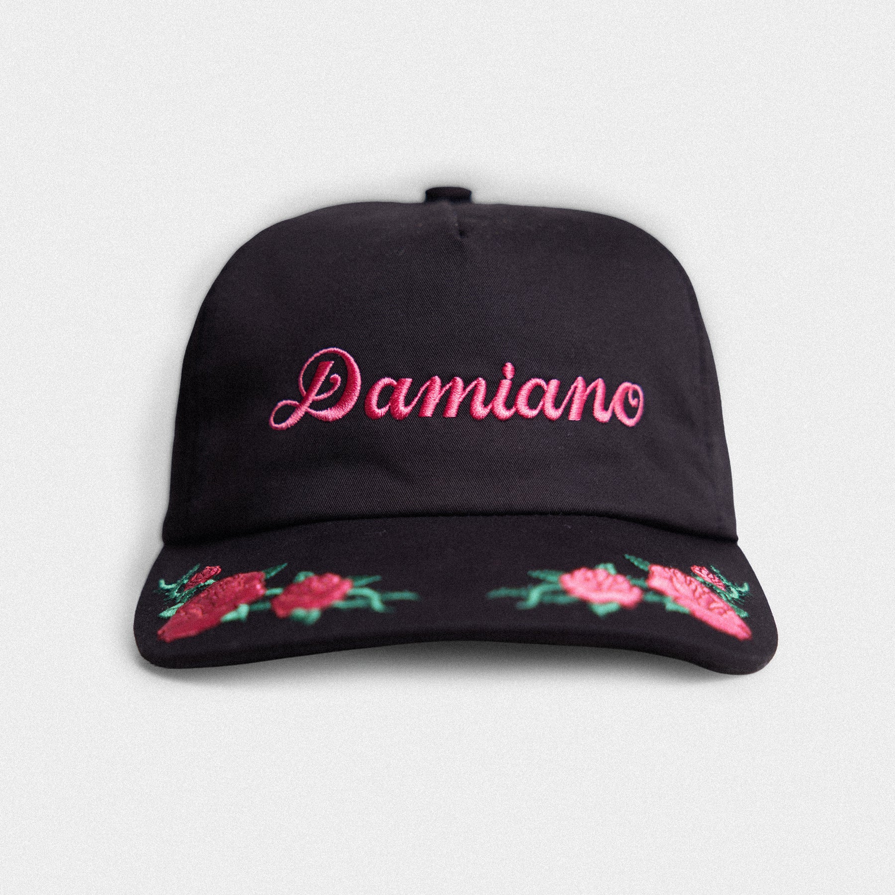 Floral Embroidered Hat