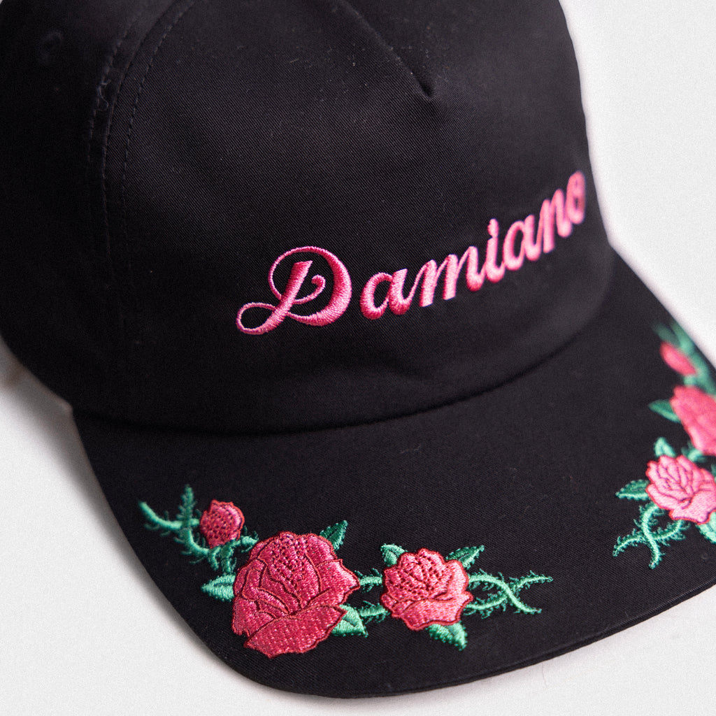 Floral Embroidered Hat