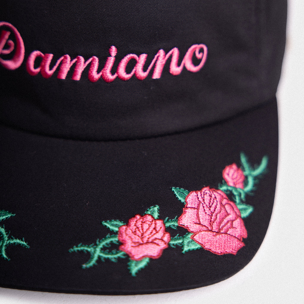 Floral Embroidered Hat