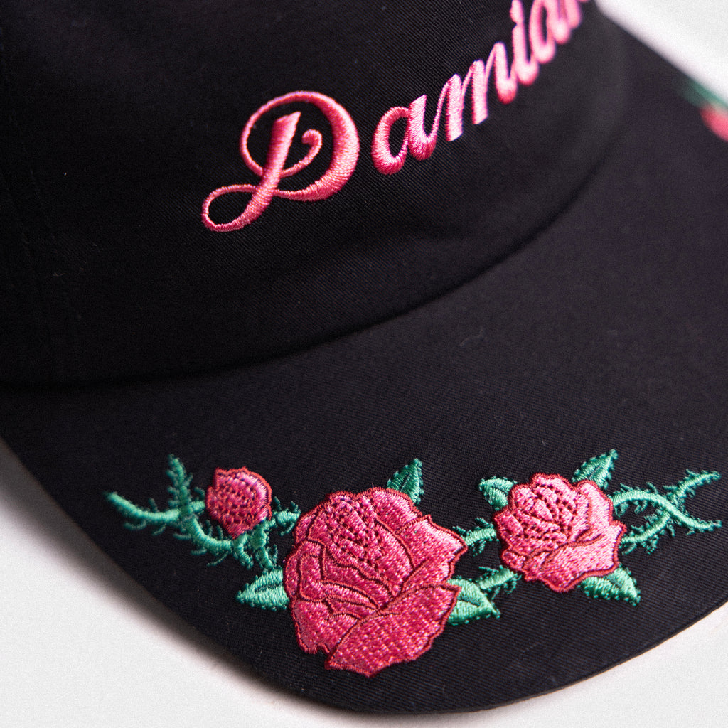 Floral Embroidered Hat