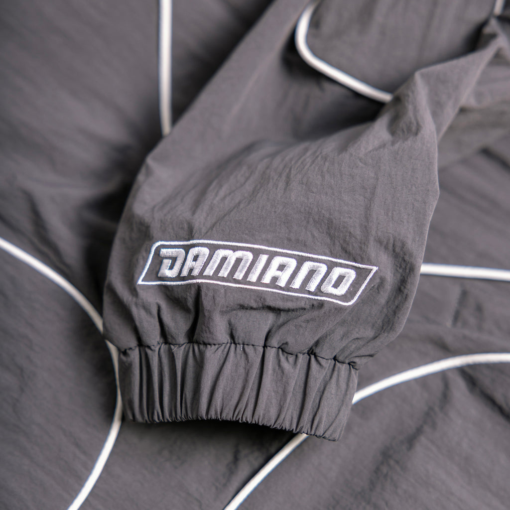 D-Tec Reflective Track Jacket - Charcoal