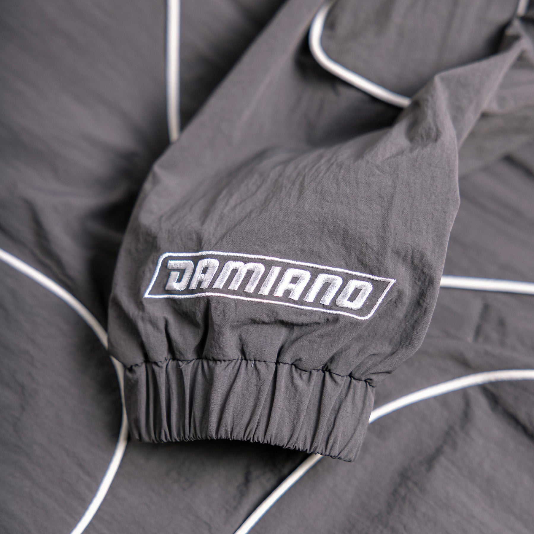 D-Tec Reflective Track Jacket - Charcoal