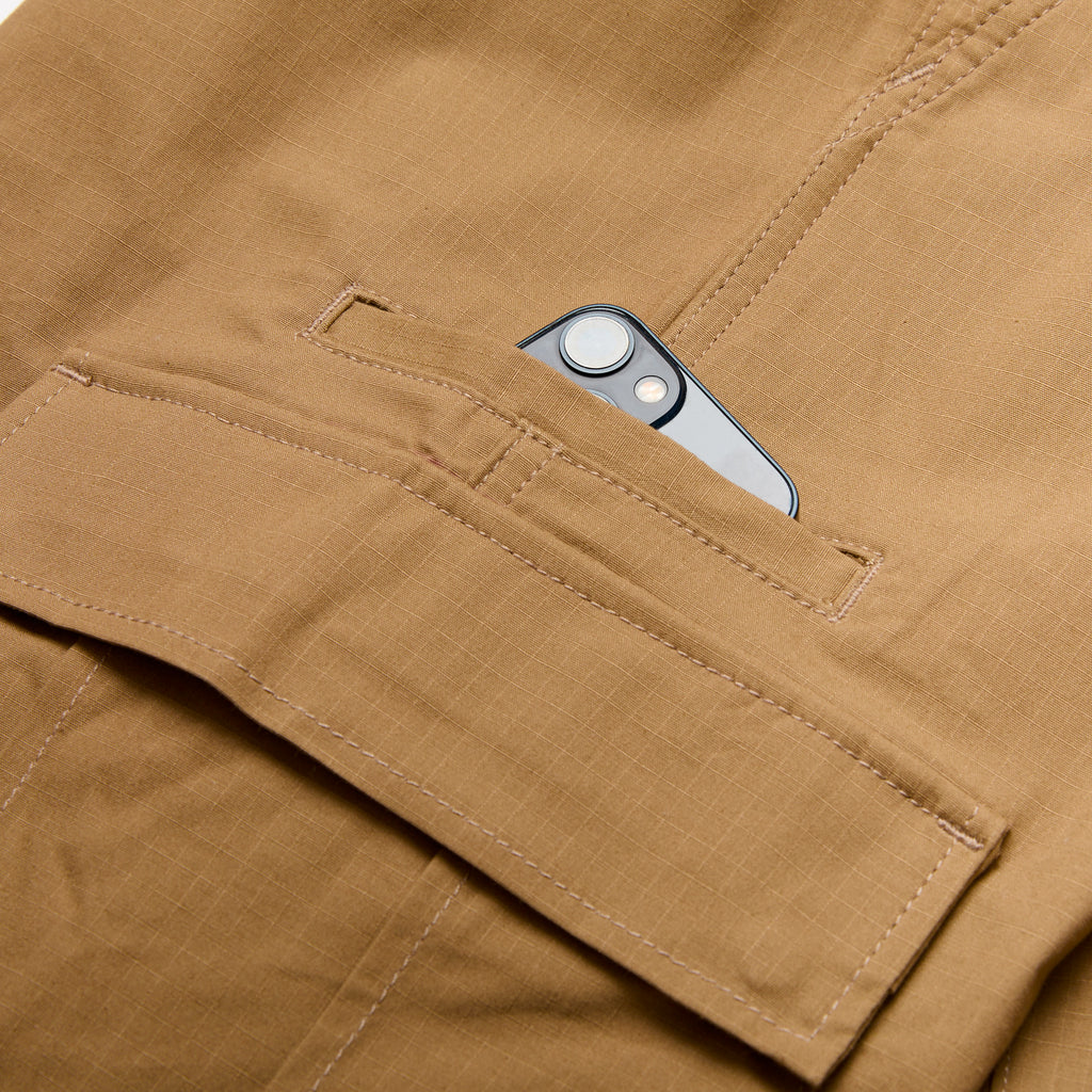 tan brown cargo pants cargos damiano clothing high quality luxury streetwear asics carhartt new york city fashion style