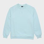 Light powder blue crewneck sweatshirt hoodie men’s streetwear high quality Damiano clothing cotton
