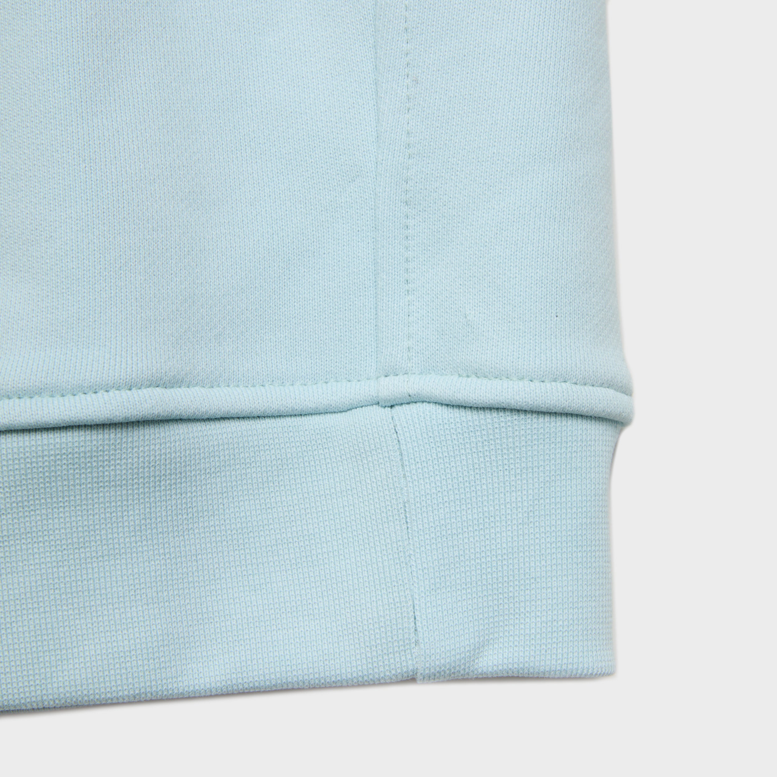 Light powder blue crewneck sweatshirt hoodie men’s streetwear high quality Damiano clothing cotton