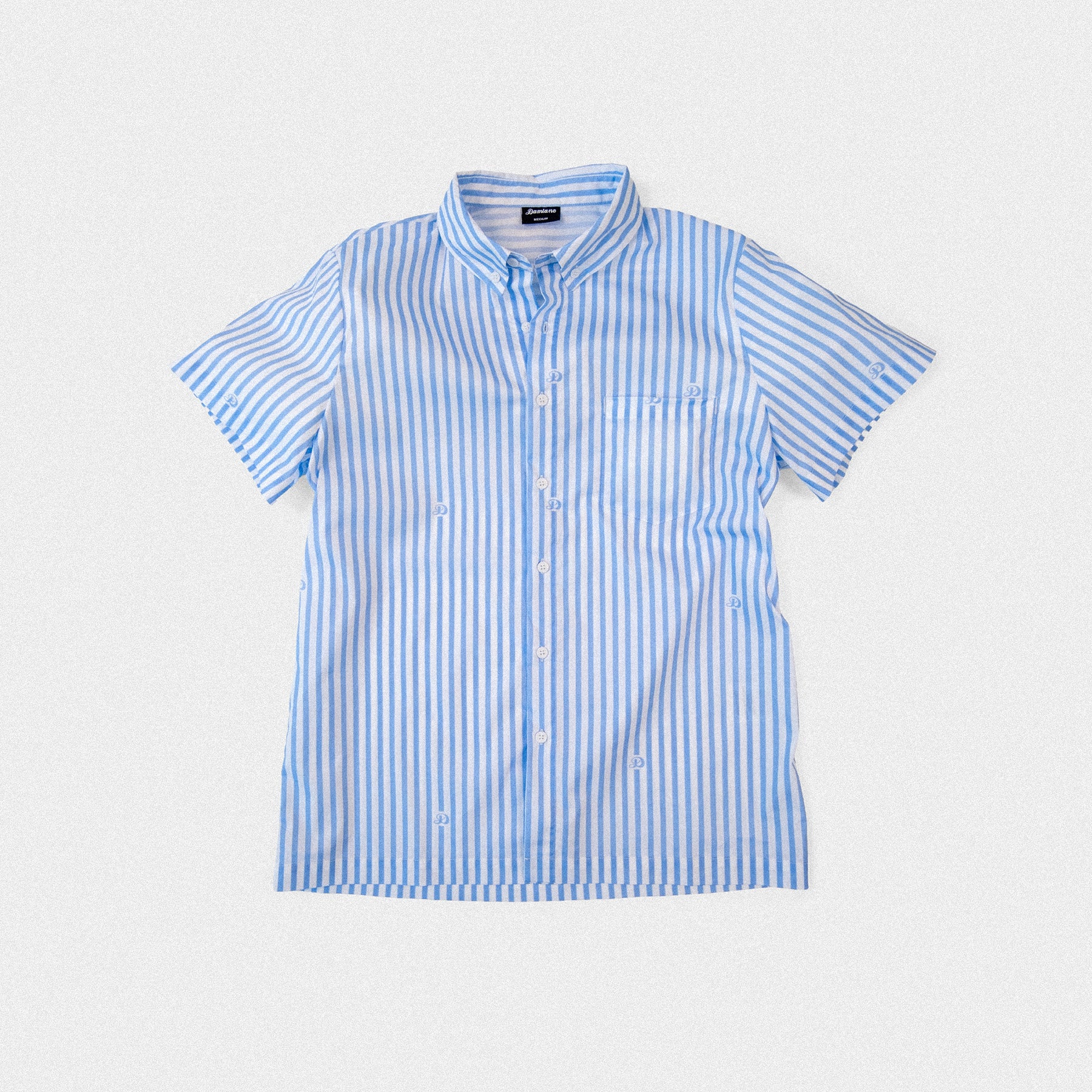 Short Sleeve Button-Up Cabana Shirt