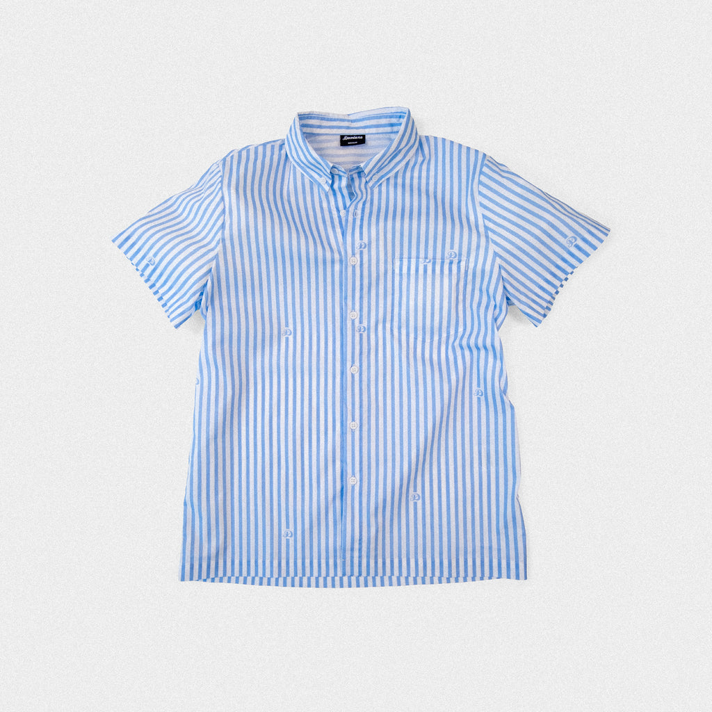 Short Sleeve Button-Up Cabana Shirt