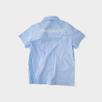 Short Sleeve Button-Up Cabana Shirt