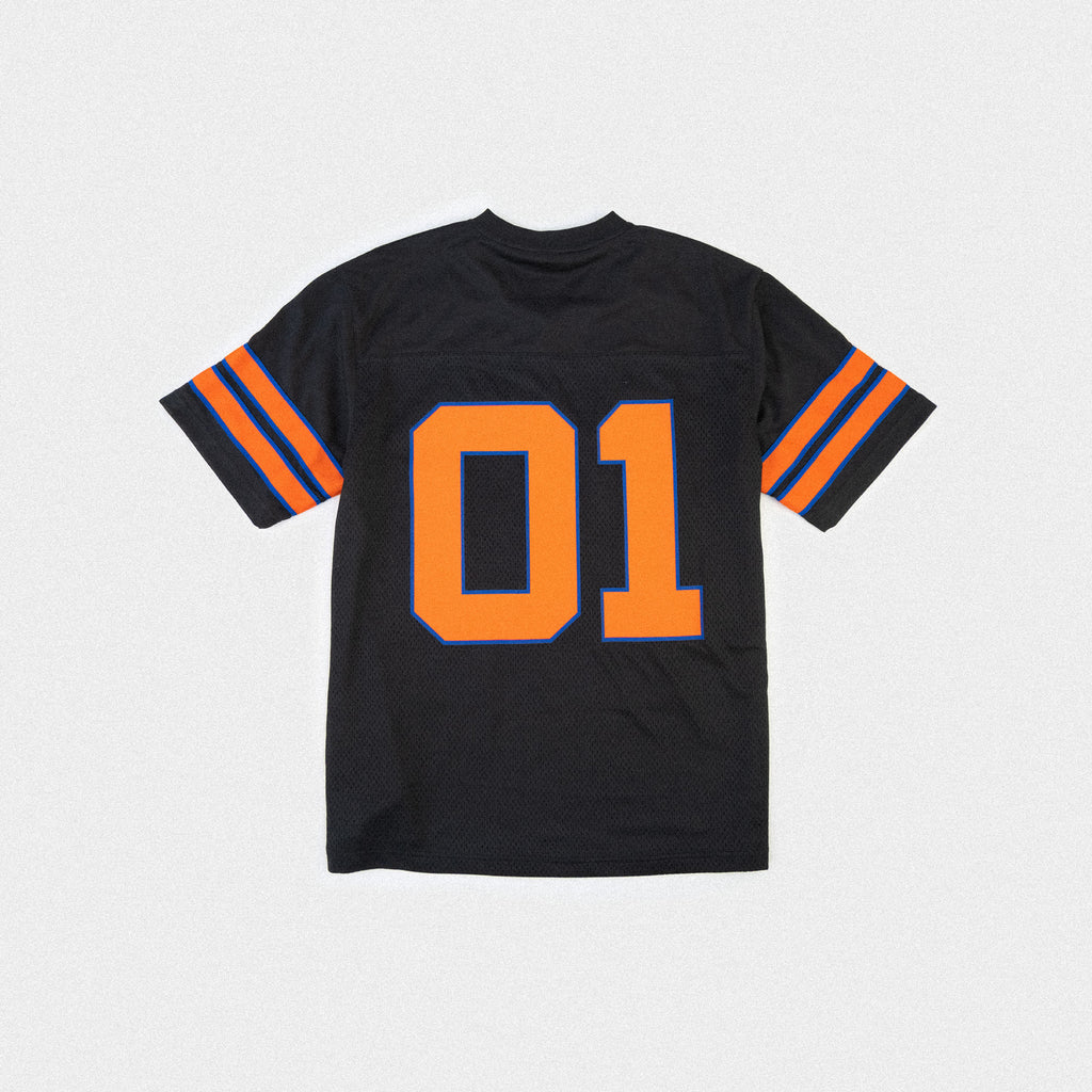 Football Jersey - Black/Orange