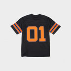 Football Jersey - Black/Orange