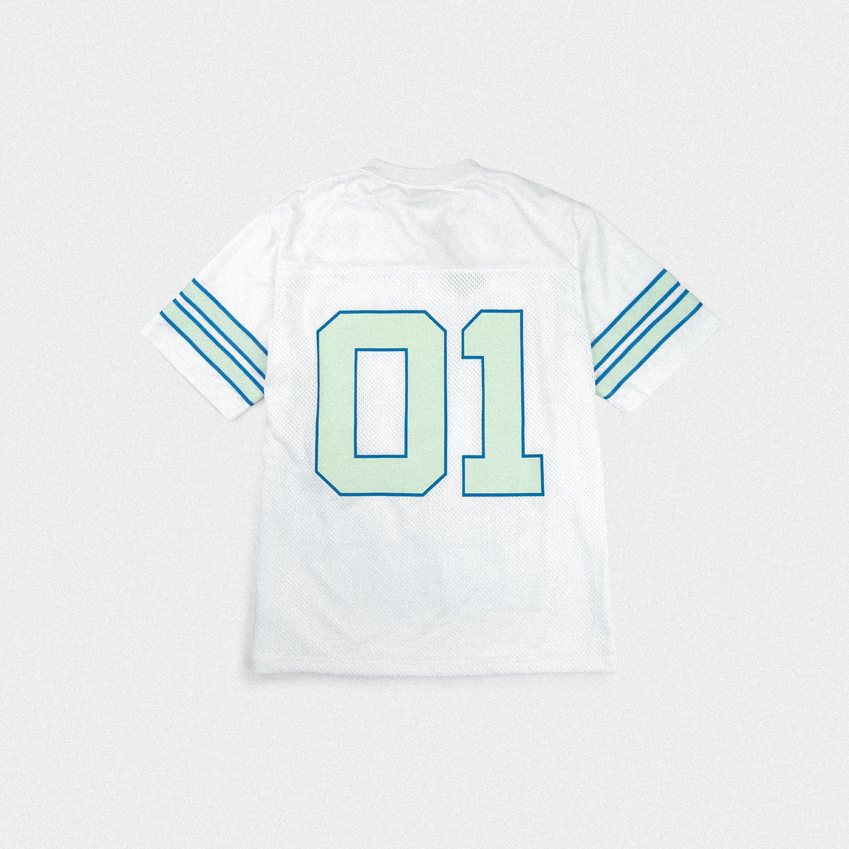 Football Jersey - White/Mint