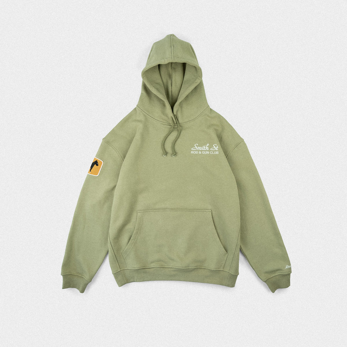 Smith Street x Damiano Ultra Heavyweight Hoodie - Sage Green