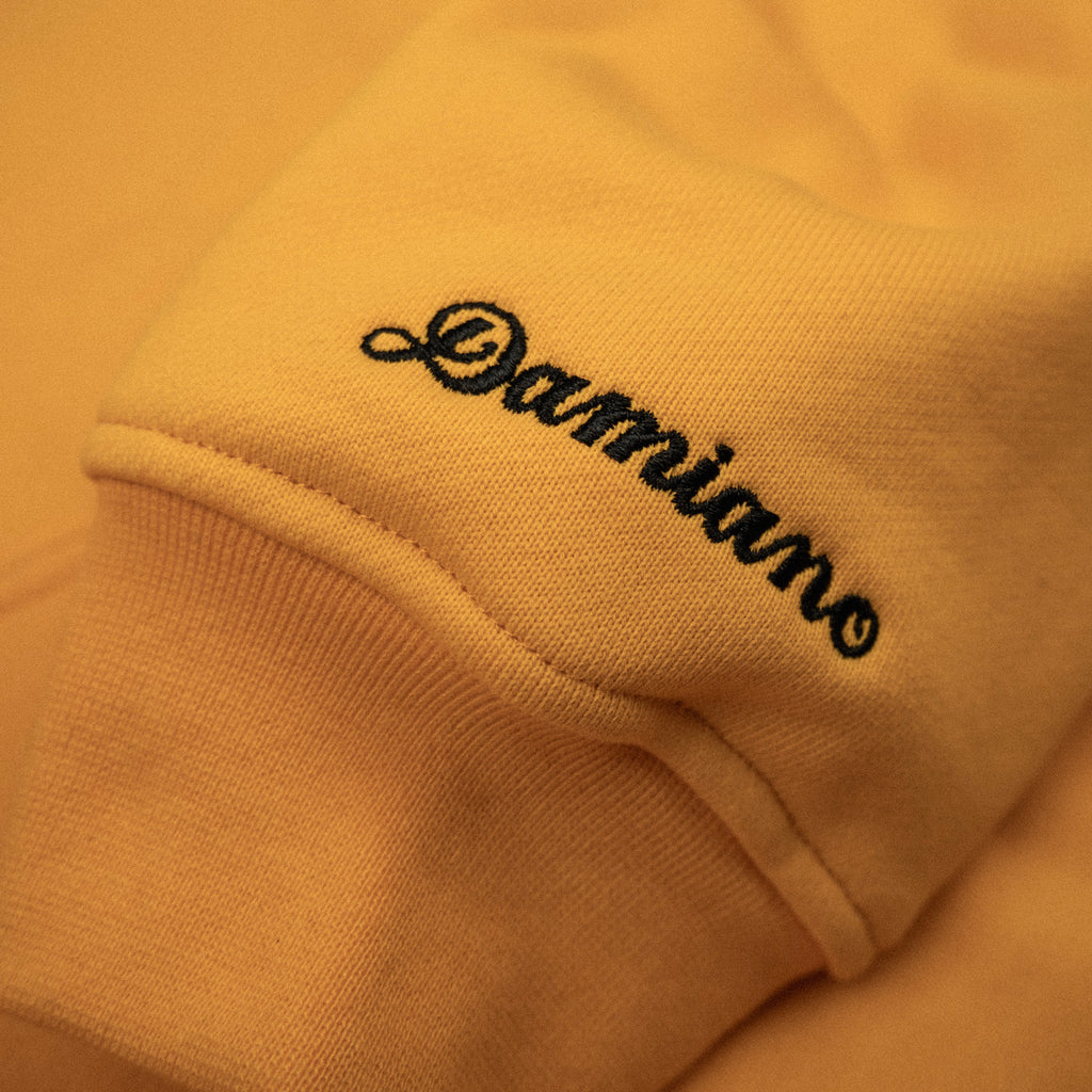 Smith Street x Damiano Ultra Heavyweight Hoodie - Marigold
