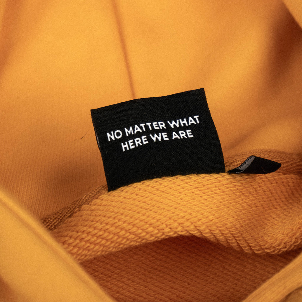 Smith Street x Damiano Ultra Heavyweight Hoodie - Marigold