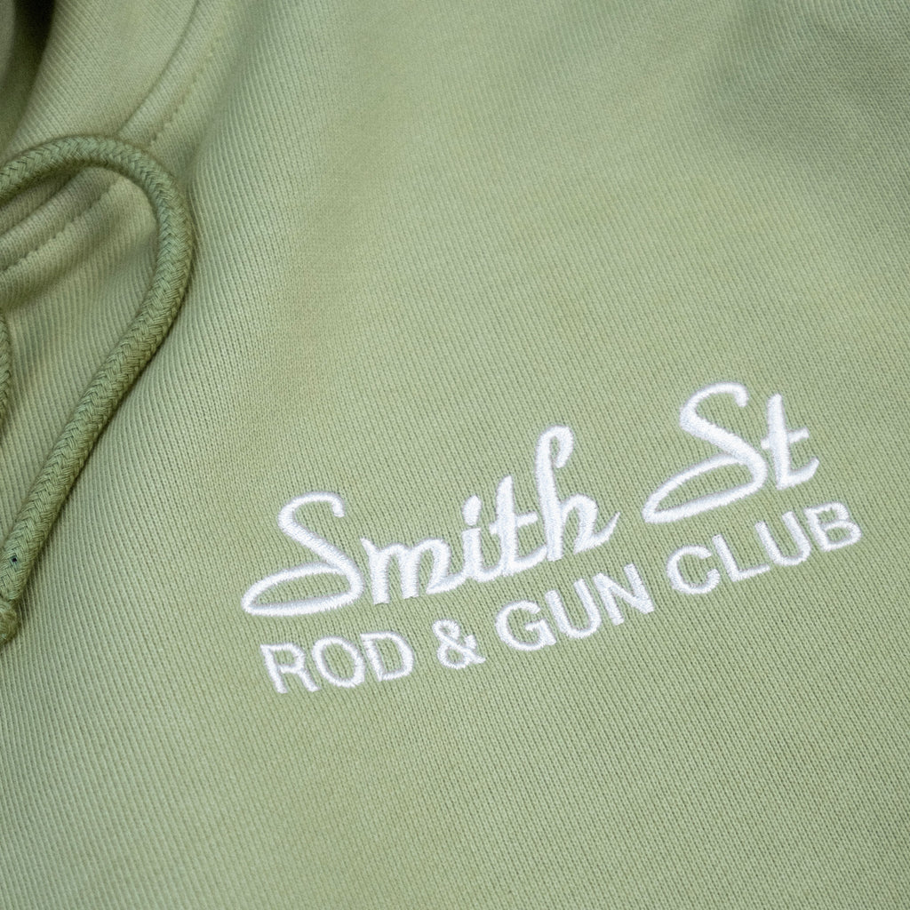 Smith Street x Damiano Ultra Heavyweight Hoodie - Sage Green
