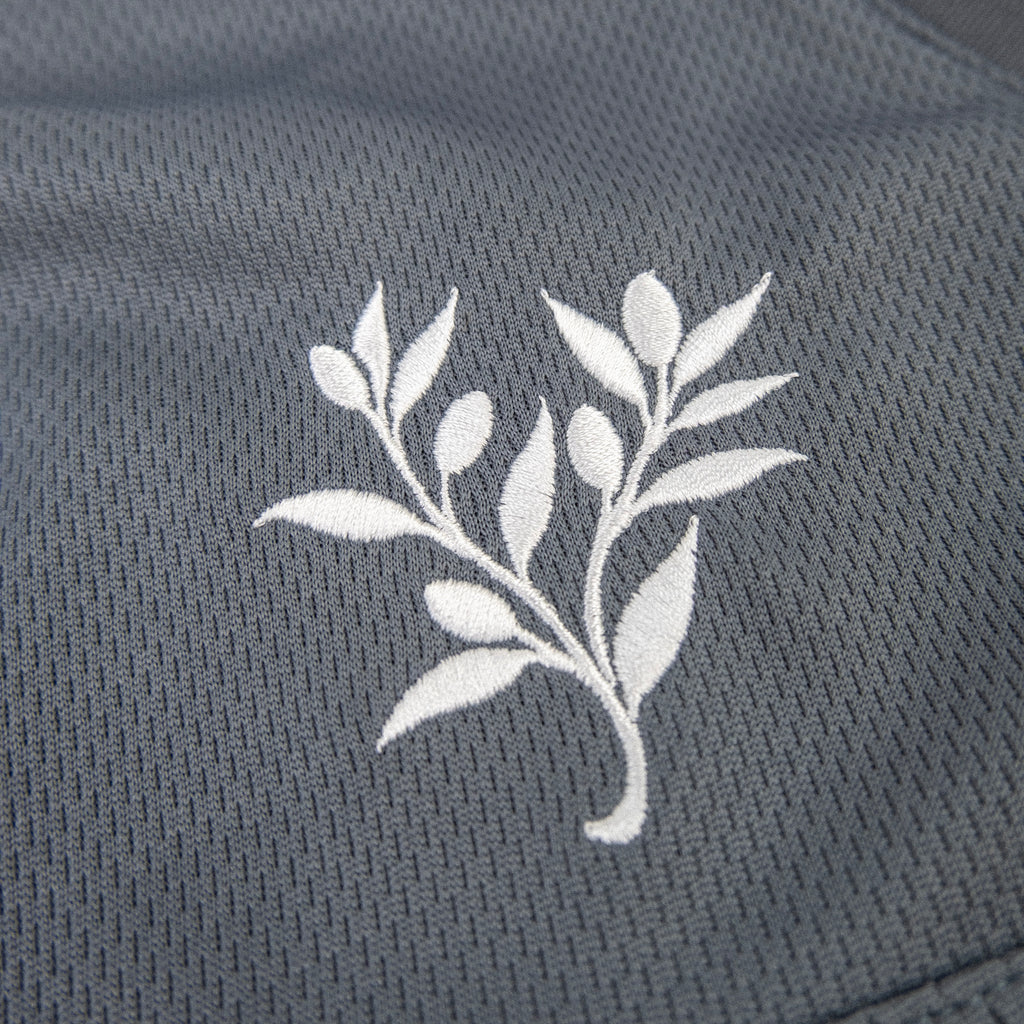 Football Jersey - Gray/Pacific Blue