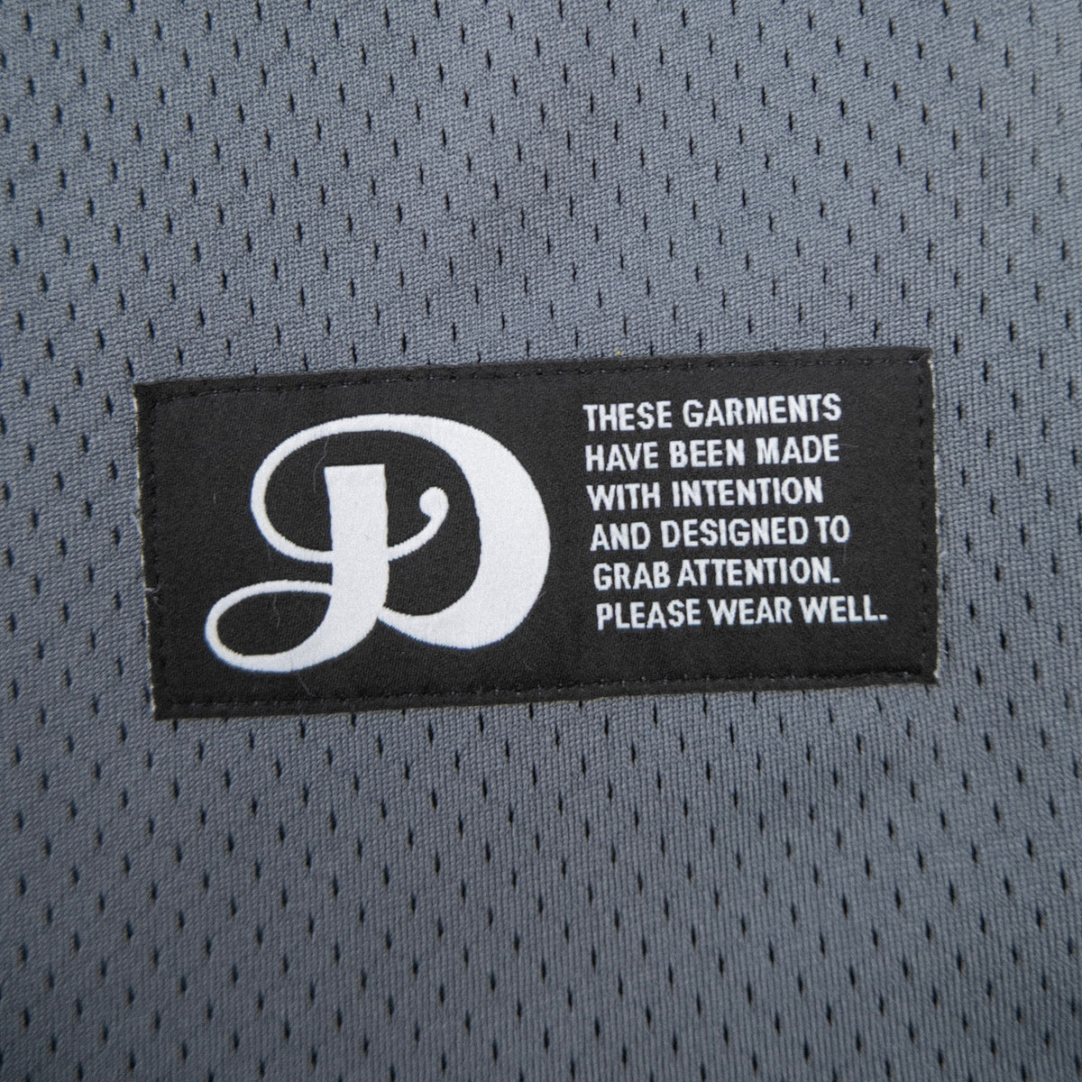 Football Jersey - Gray/Pacific Blue