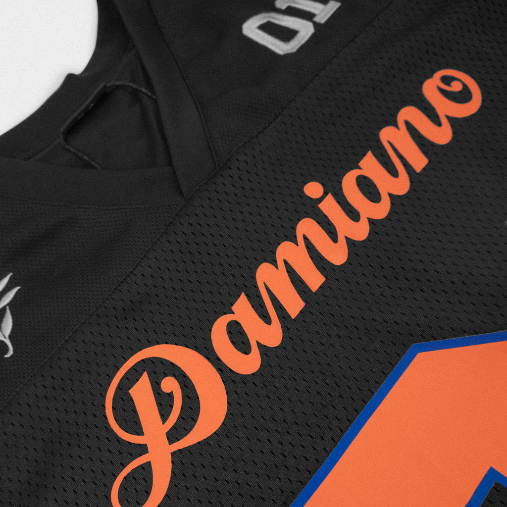 Football Jersey - Black/Orange