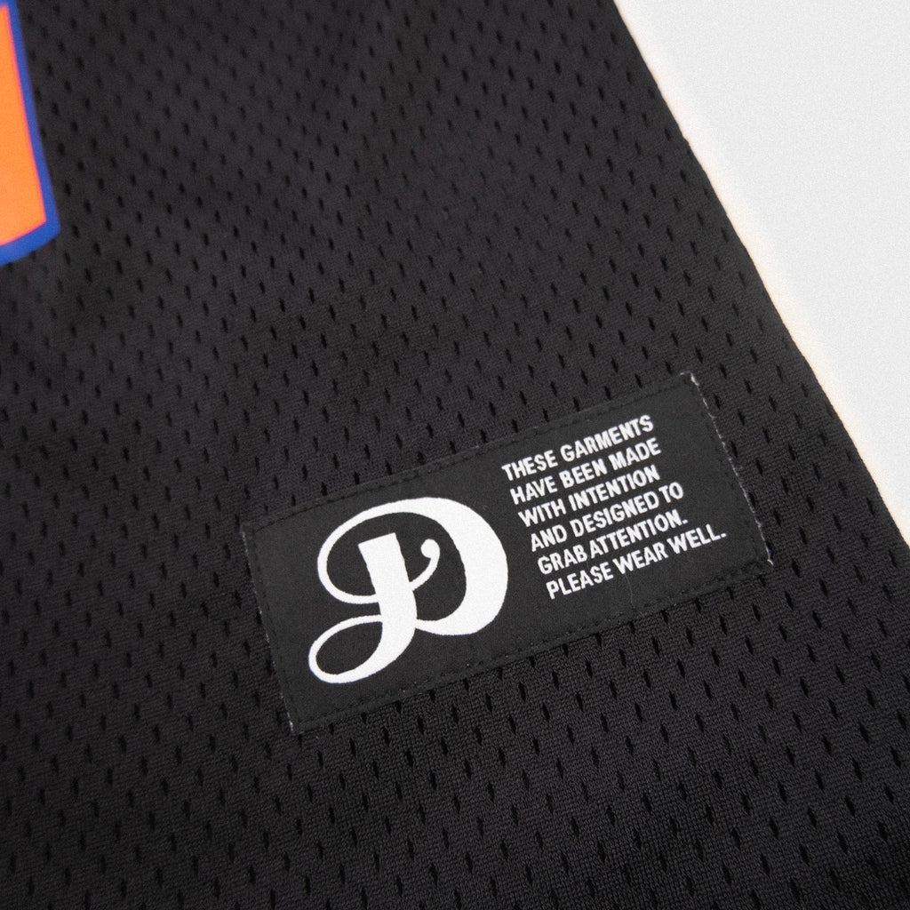 Football Jersey - Black/Orange