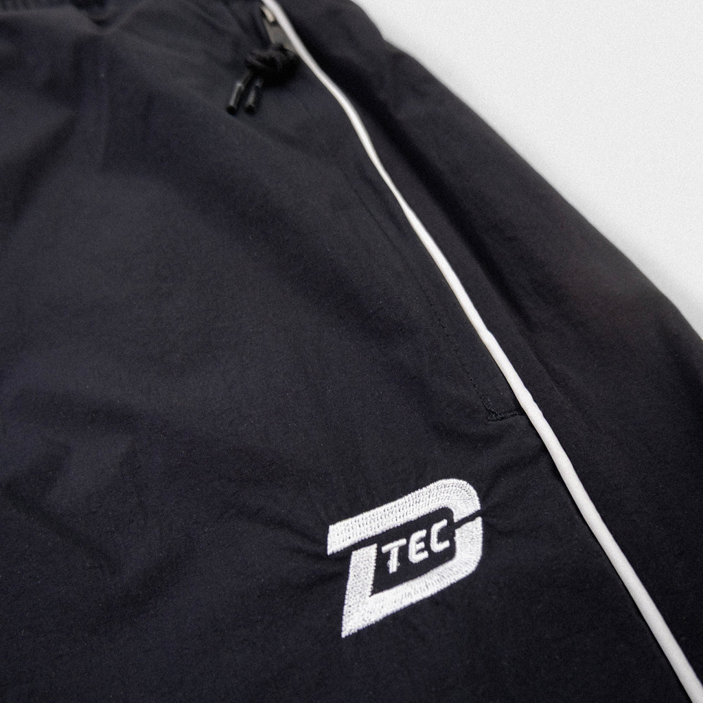 D-Tec Nylon Track Pant - Black