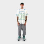 Football Jersey - White/Mint