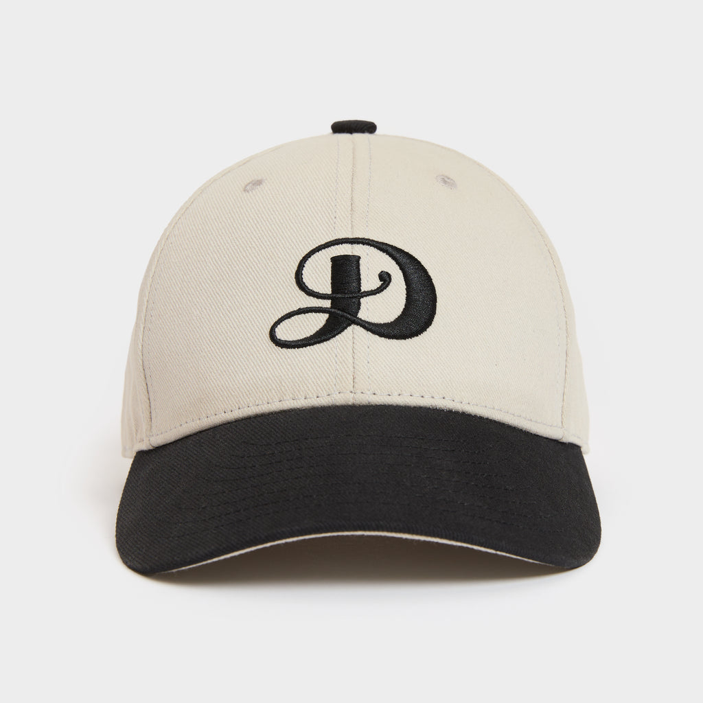 Putty light gray bone white black baseball cap hat SnapBack Damiano embroidered logo high quality clothing luxury streetwear New York City