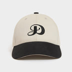 Putty light gray bone white black baseball cap hat SnapBack Damiano embroidered logo high quality clothing luxury streetwear New York City