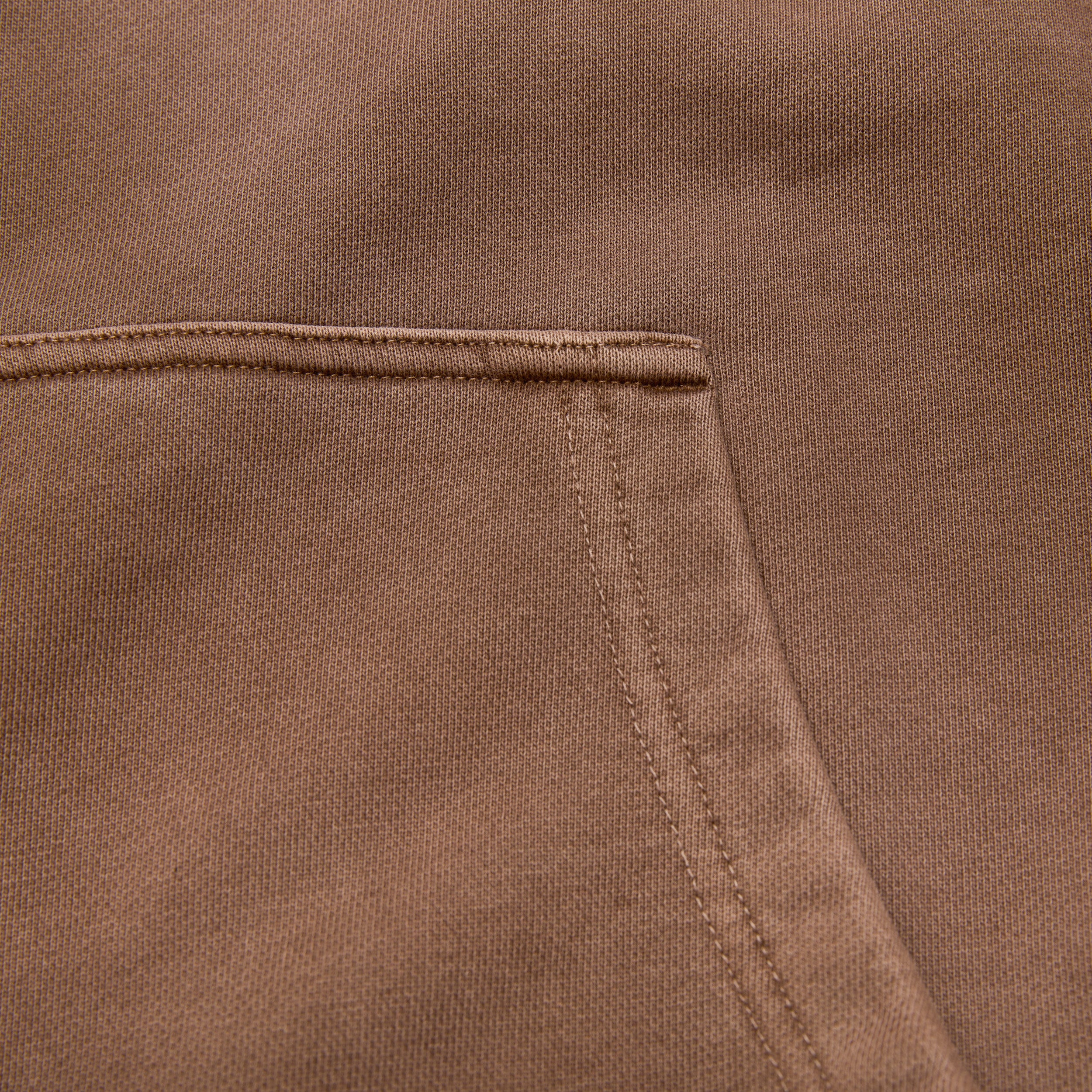 Vintage enzyme wash mocha brown hoodie sweatshirt sweatpants joggers sweats high quality cotton men’s luxury streetwear fashion style Damiano clothing asics