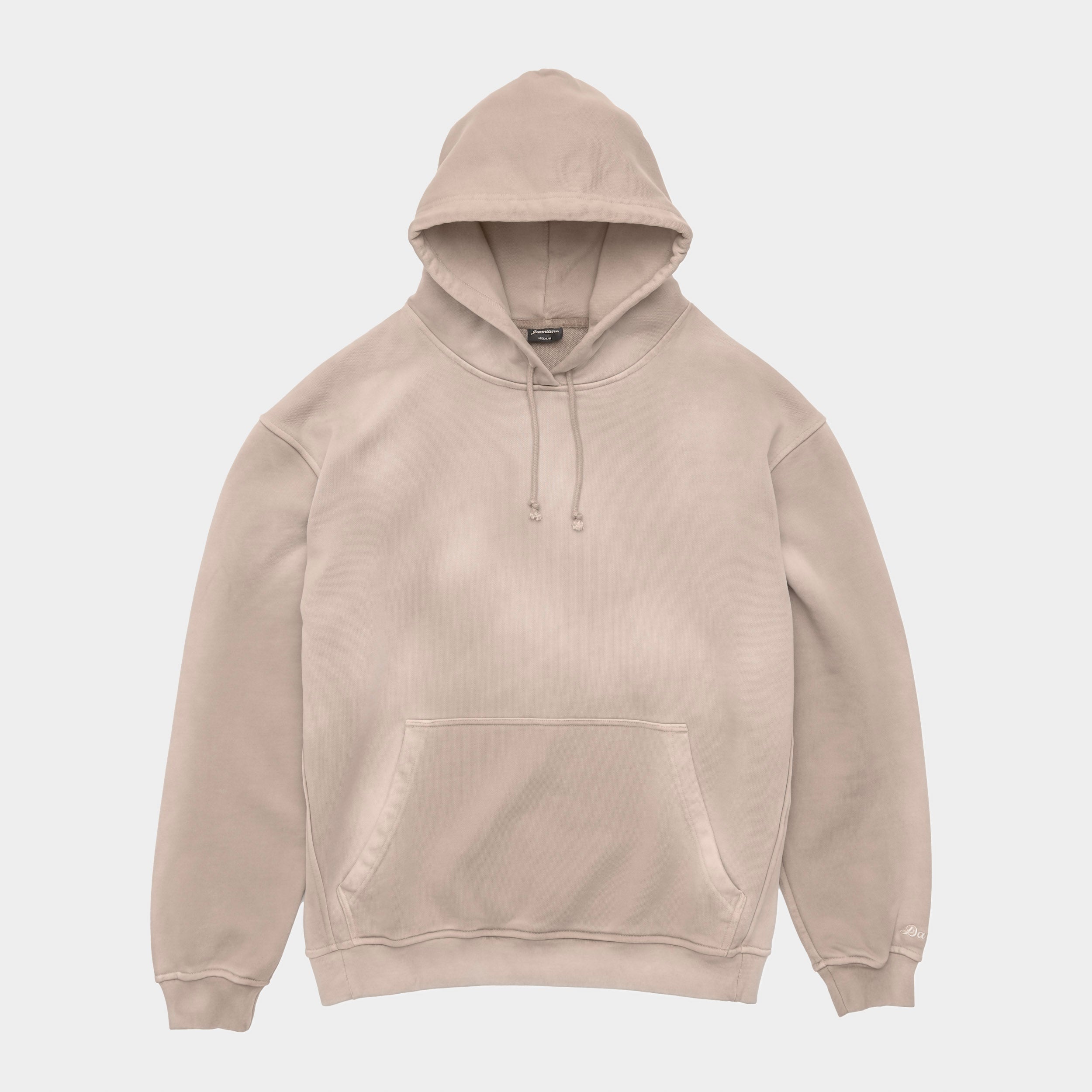 Hoodie - Cream Mineral Wash
