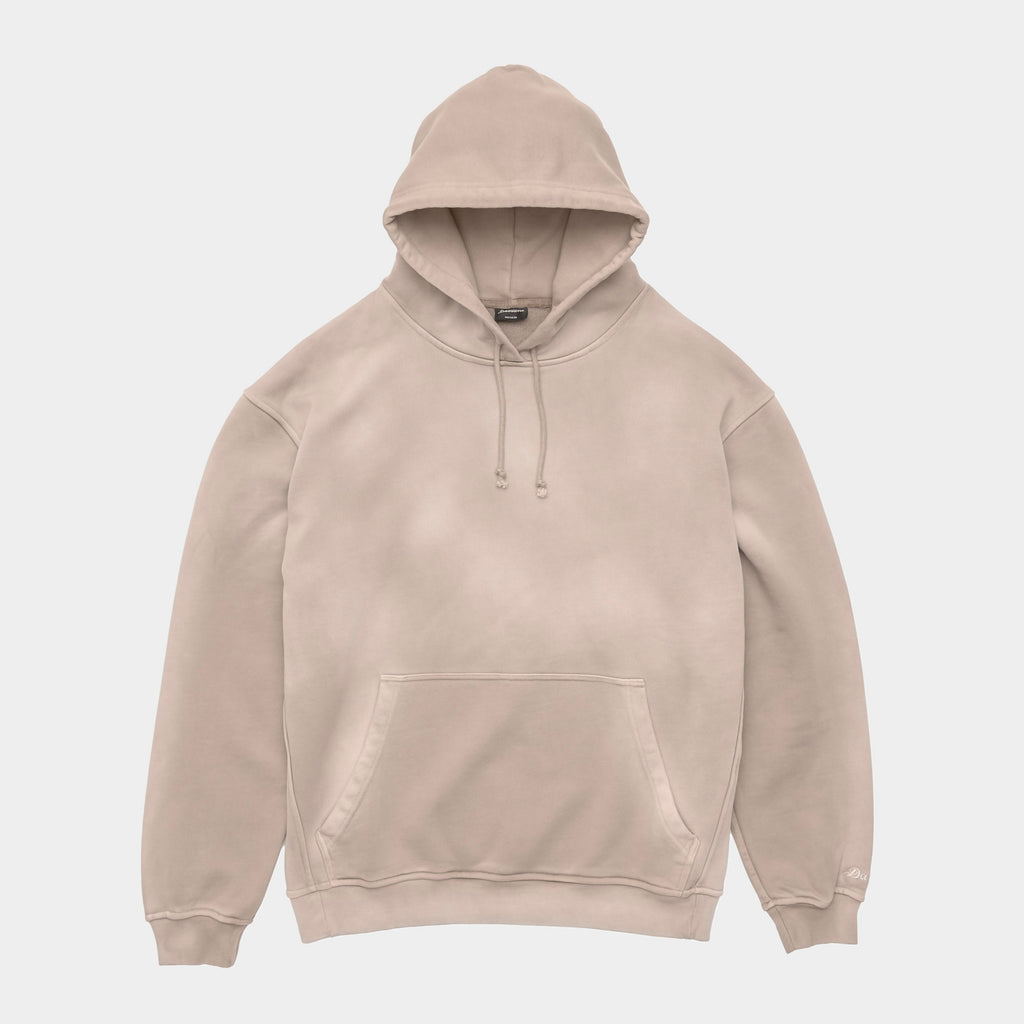 Hoodie - Cream Mineral Wash