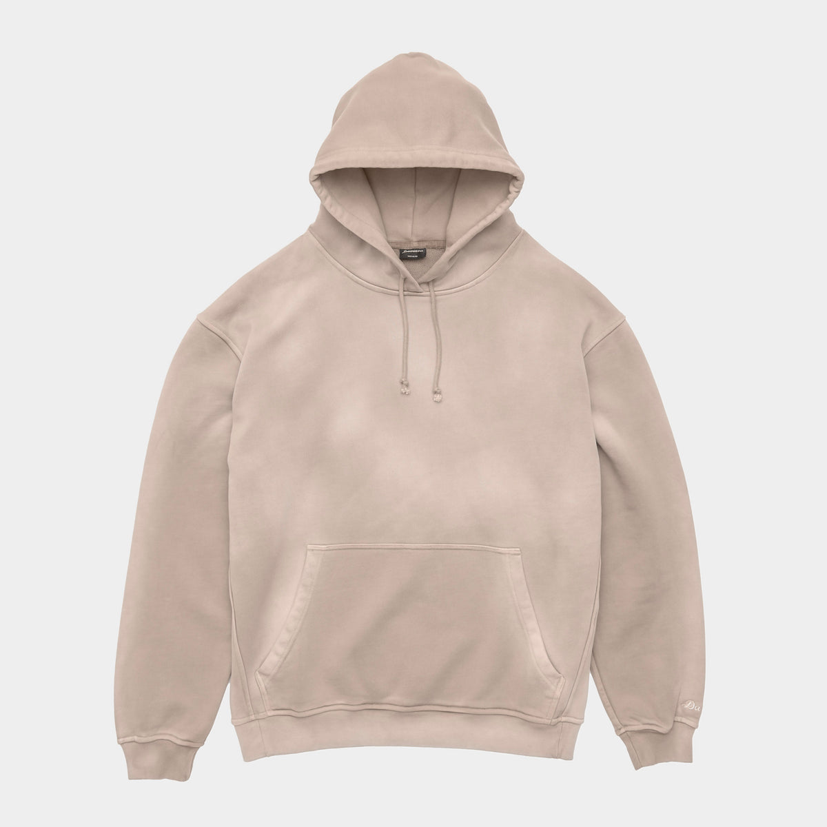 Hoodie - Cream Mineral Wash