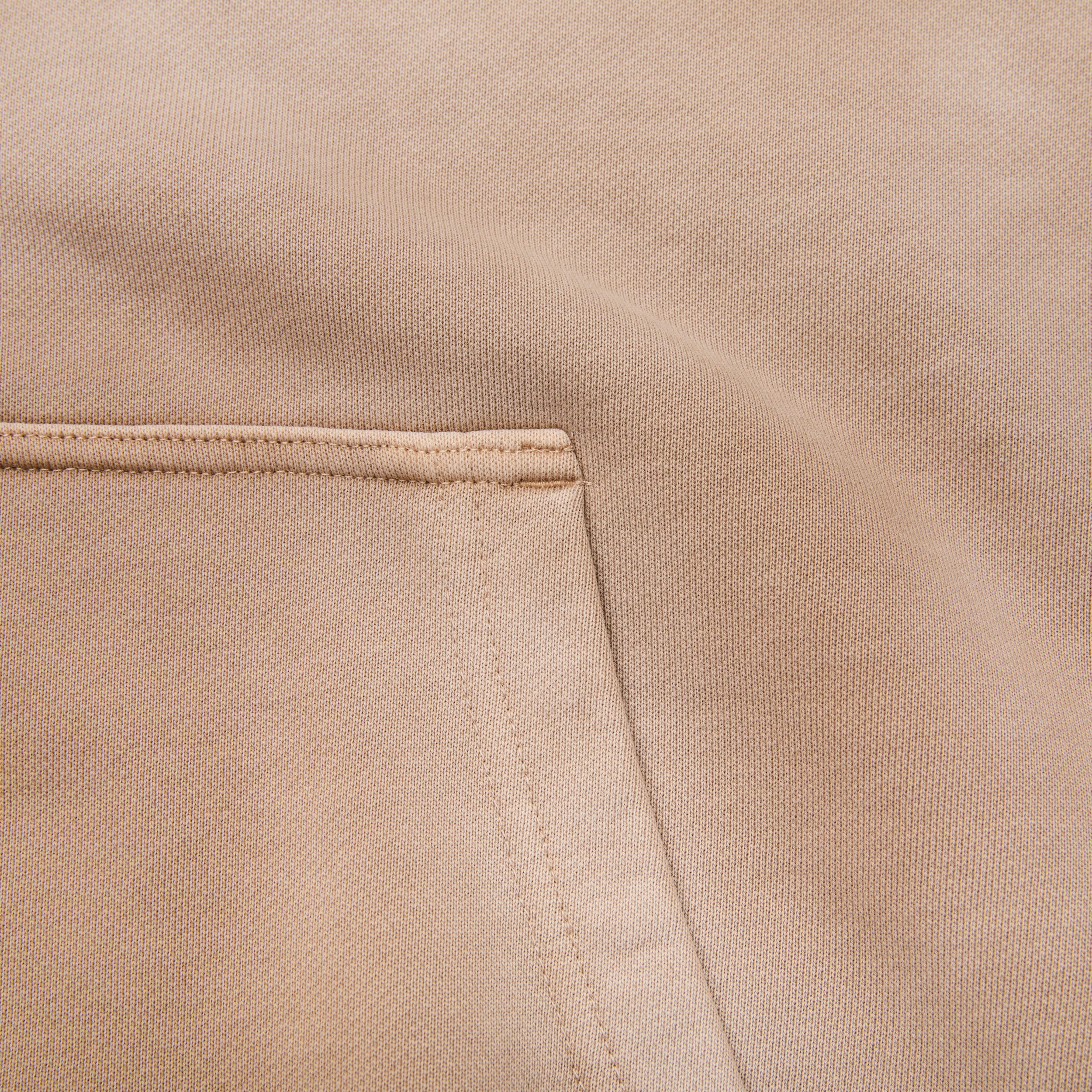 Vintage enzyme mineral wash cream beige tan light brown hoodie sweatshirt sweats high quality cotton men’s luxury streetwear fashion style Damiano clothing oversized