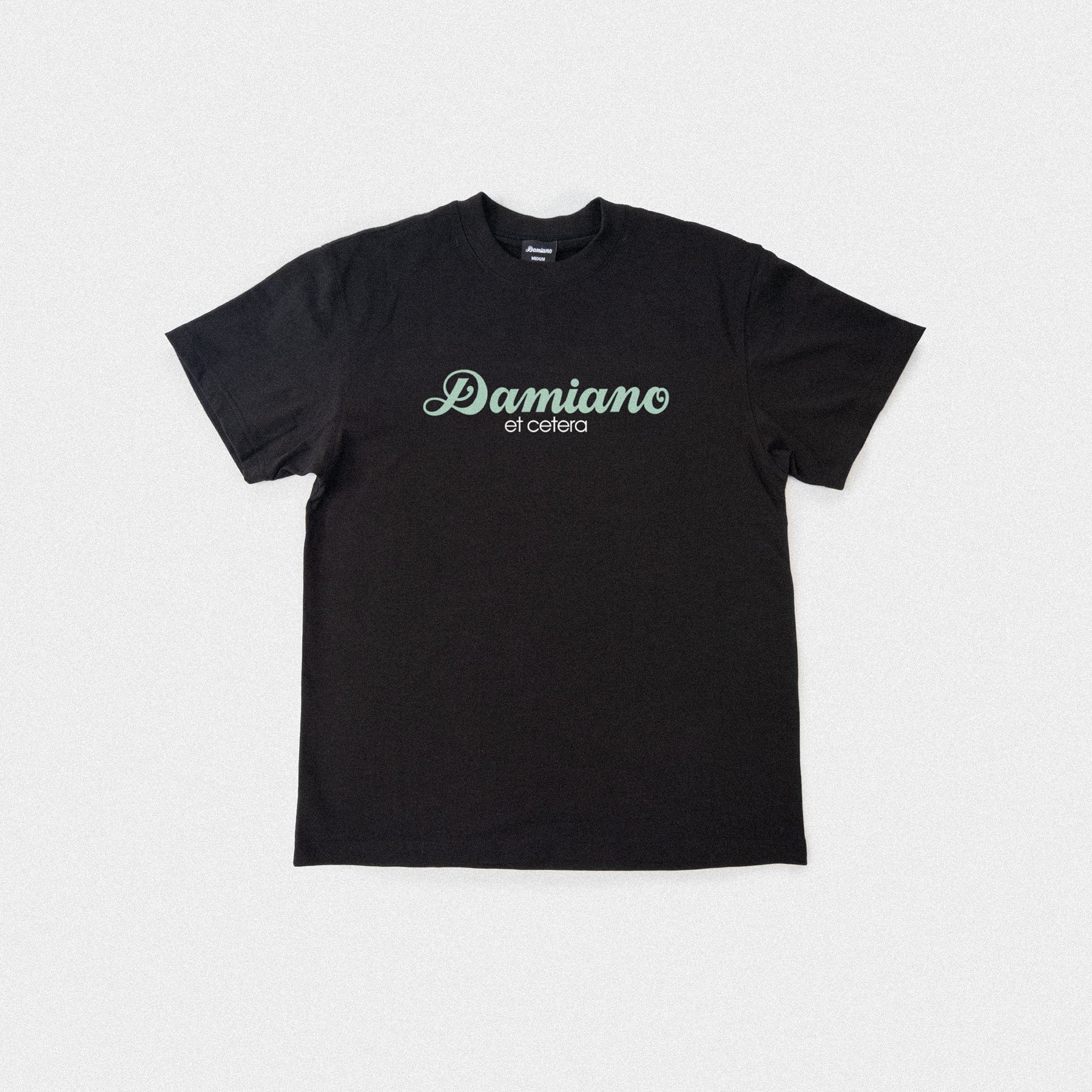 Drip Tee - Black/Mint
