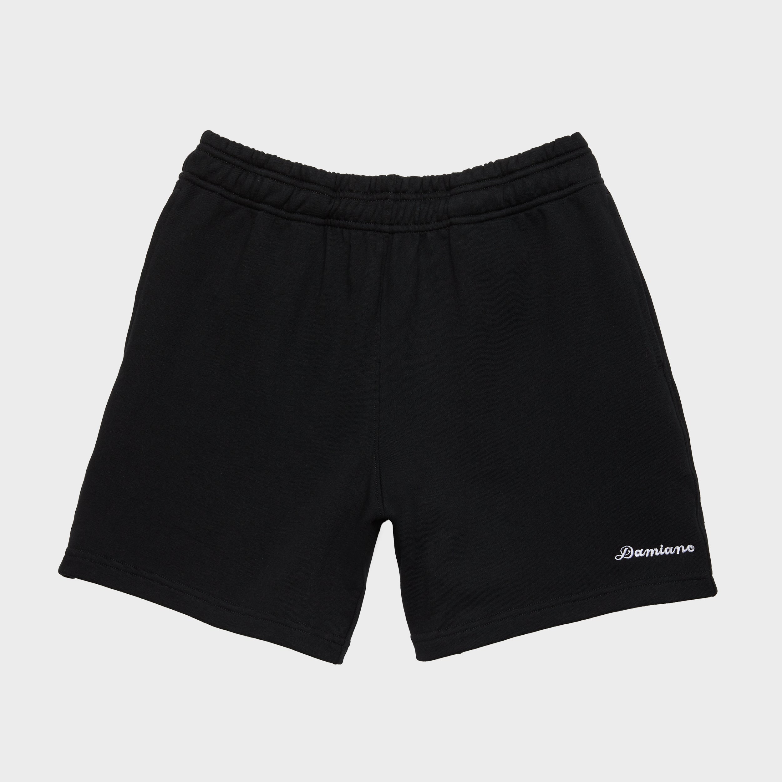 Black men’s sweat shorts sweatshorts high quality cotton luxury streetwear Damiano clothing