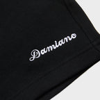Black men’s sweat shorts sweatshorts high quality cotton luxury streetwear Damiano clothing
